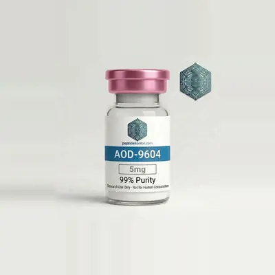 AOD-9604 5 mg research vial, ≥ 99.0% HPLC purity