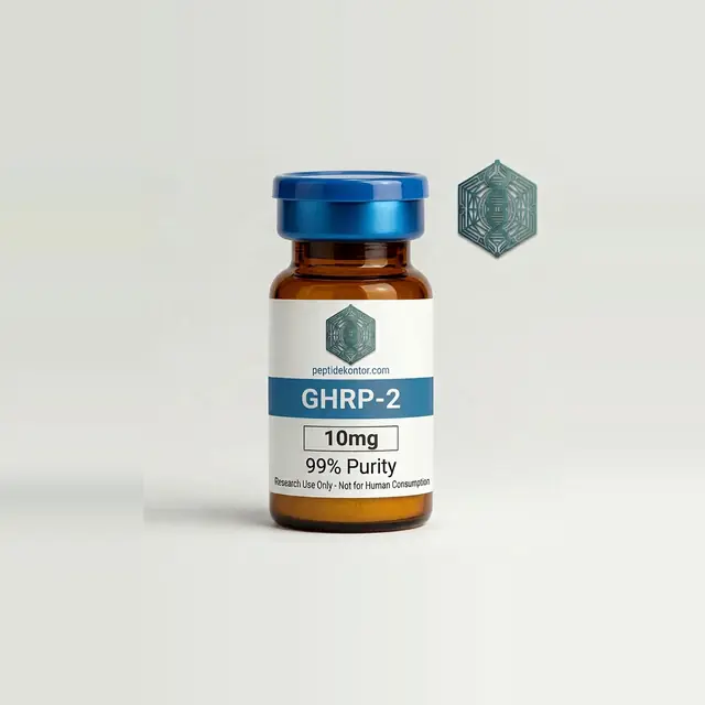 GHRP-2 10 mg research vial, ≥ 99.1% HPLC purity
