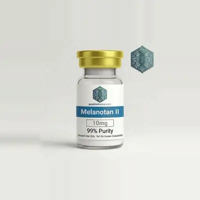 Melanotan II 10 mg research vial, ≥ 99.1% HPLC purity