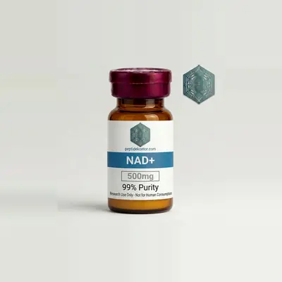 NAD+ 500 mg research vial, ≥ 99.0% HPLC purity